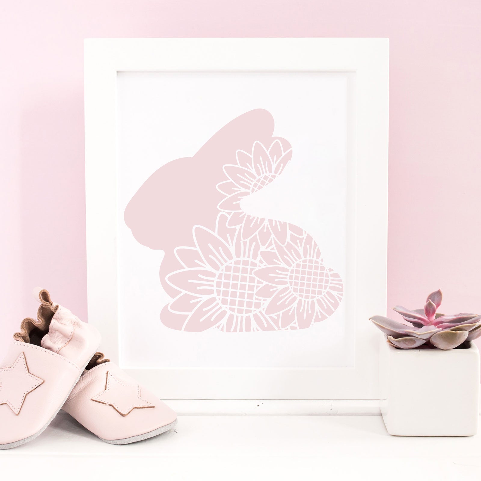 Freebie Friday | Floral Bunny SVG Cut File