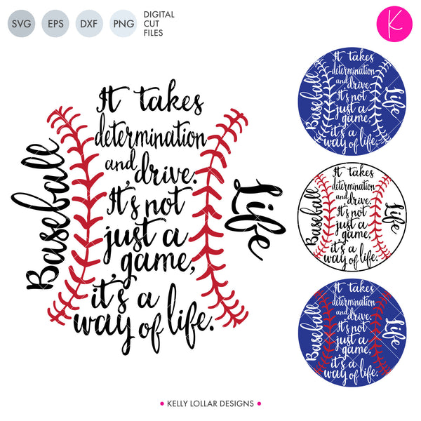 Knockout Baseball Mom SVG File