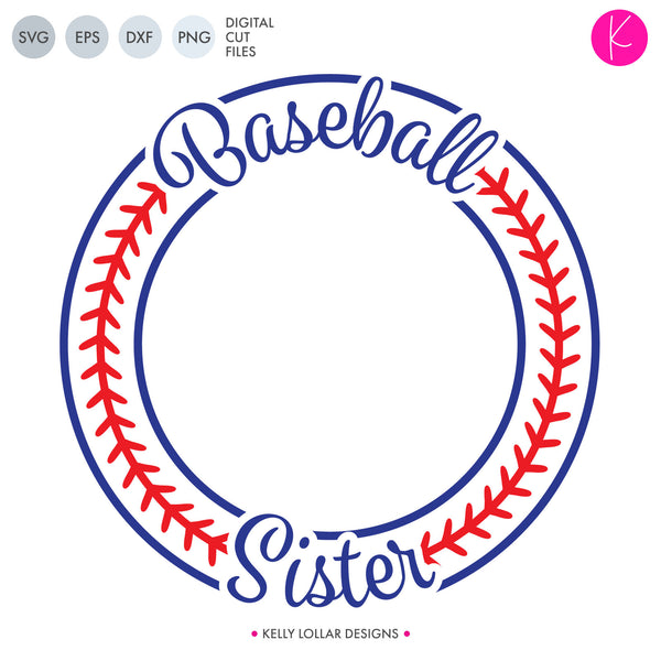 BASEBALL SISTER SVG Baseball Sister Shirt Svg File Baseball 