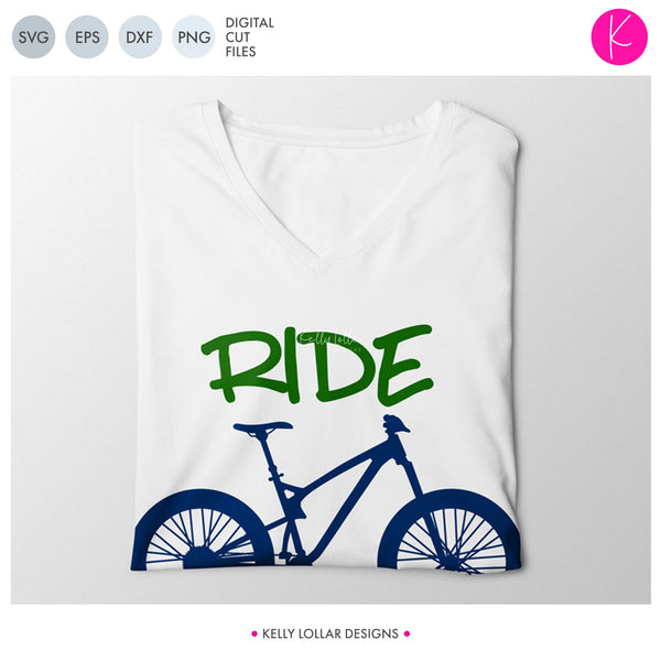 mountainbike svg Mountain Bike SVG File
