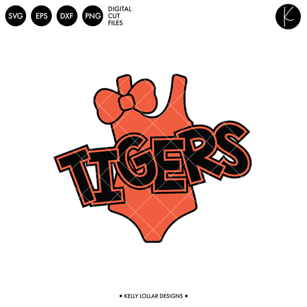 Go Tigers Svg School Spirit Png Tiger Pride Cheer Svg Tiger 