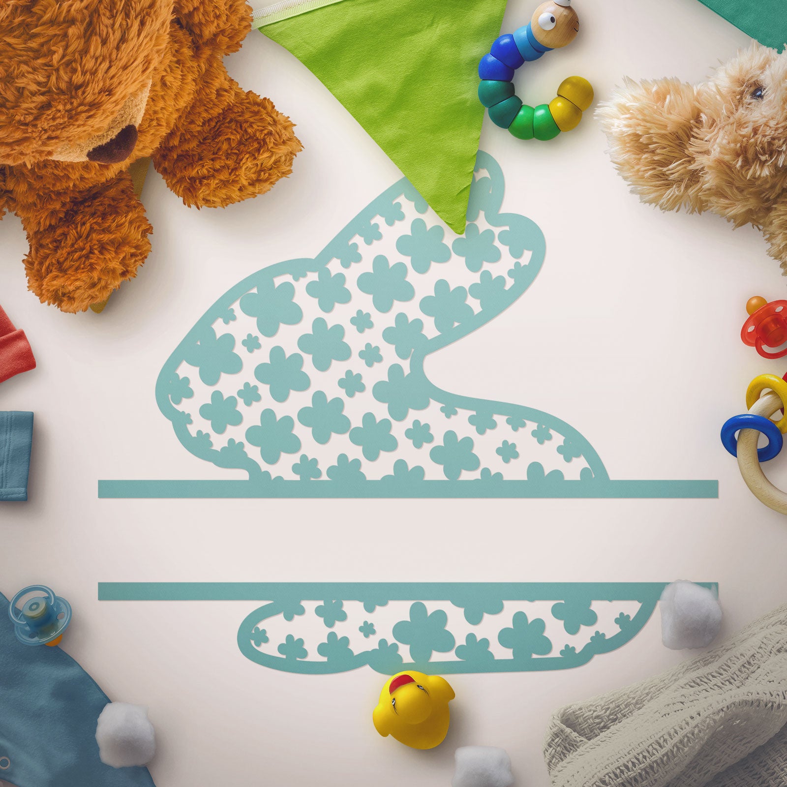 Freebie Friday | Split Easter Bunny SVG