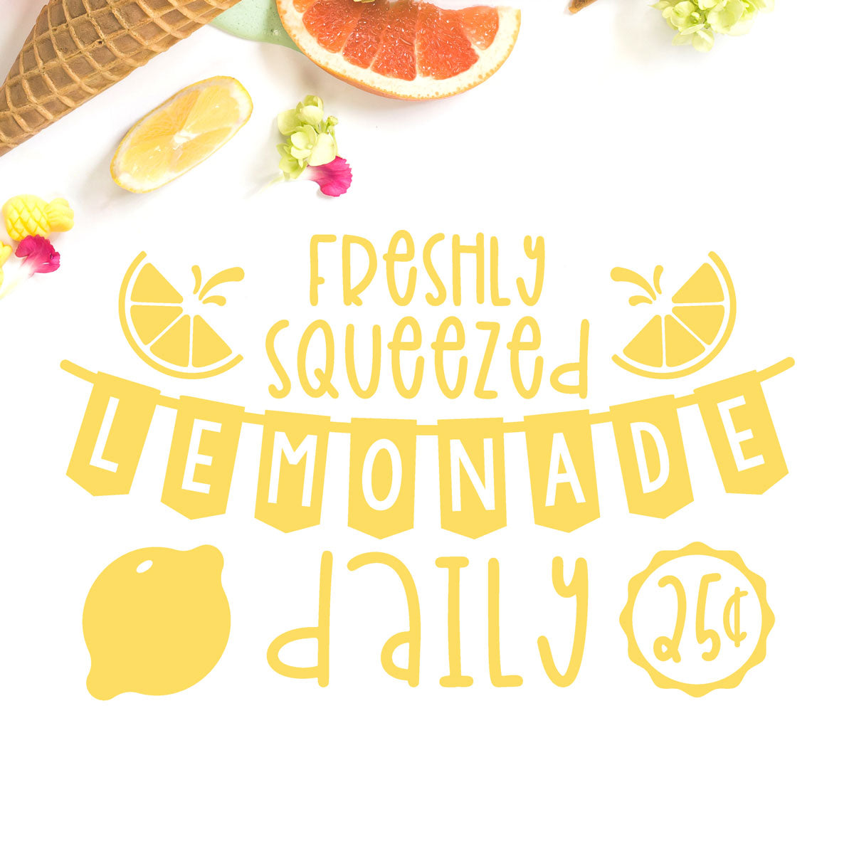 Freebie Friday Cut File | Lemonade Stand svg
