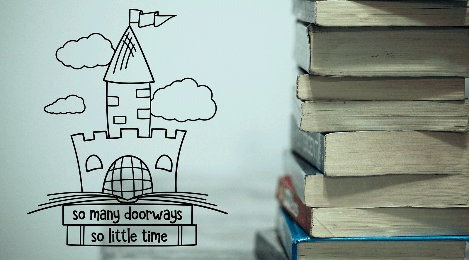 So Many Doorways Book Quote SVG DXF EPS PNG Cut Files | Free for Personal Use