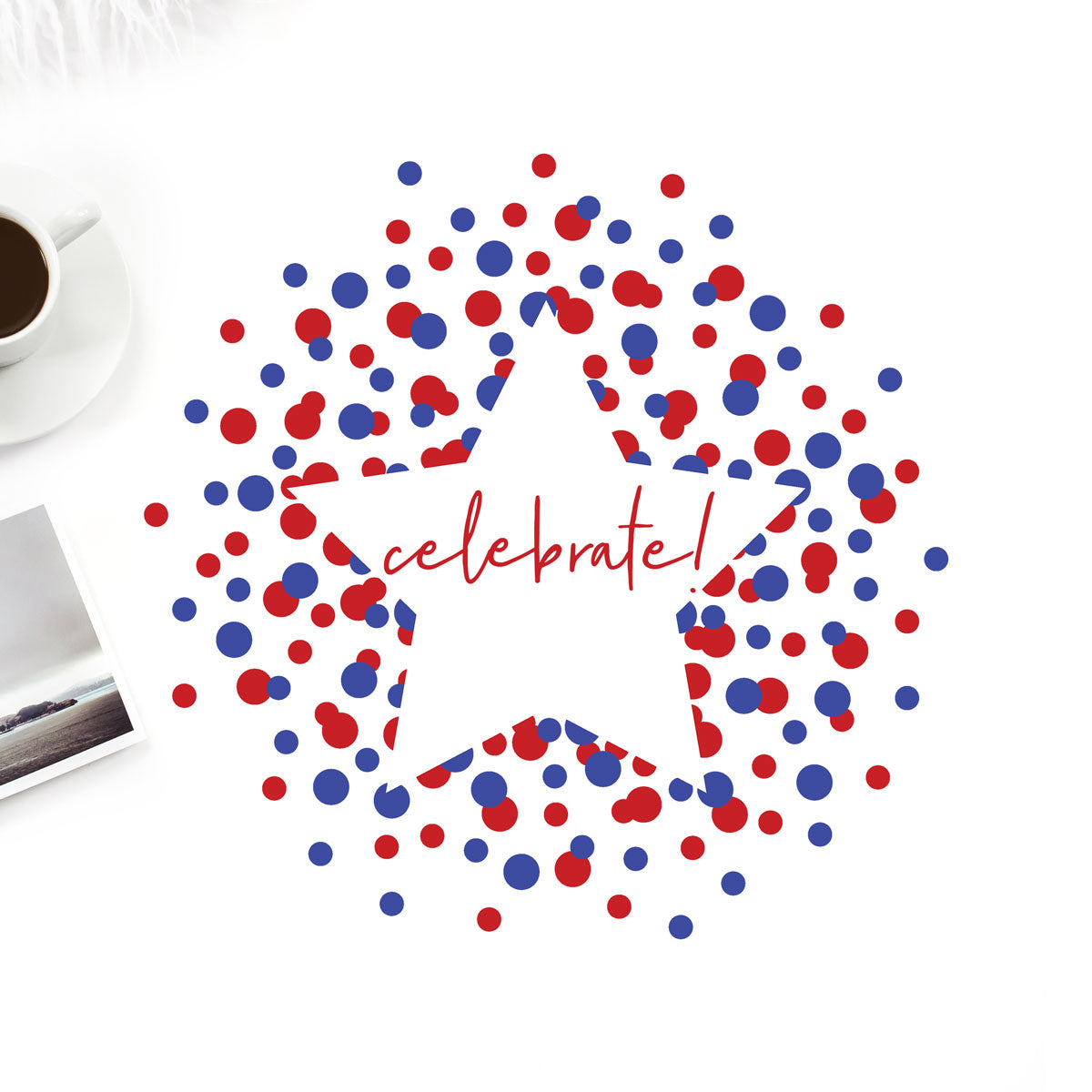 Freebie Friday Cut File | Polka Dot Outlined Star svg