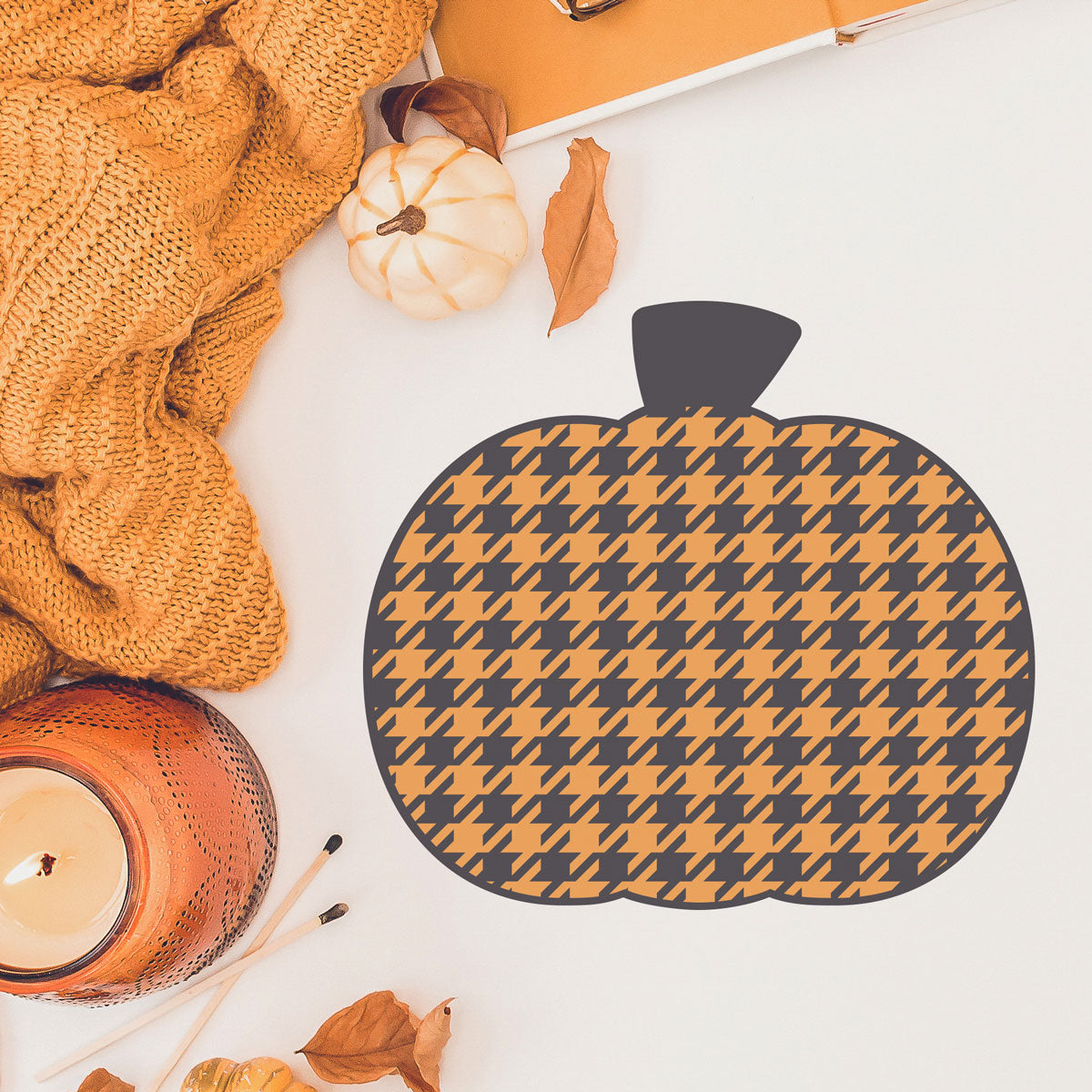 Freebie Friday | Plaid Pumpkin svg for fall and Halloween shirts and decor | SVG DXF PNG Cut Files