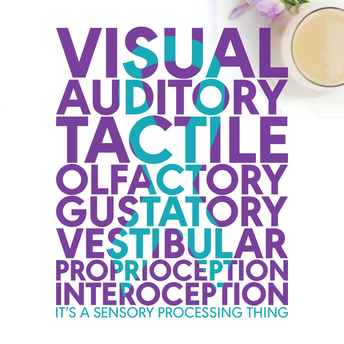 Sensory Processing Awareness Design | SVG DXF EPS PNG Cut Files | Free for Commercial Use