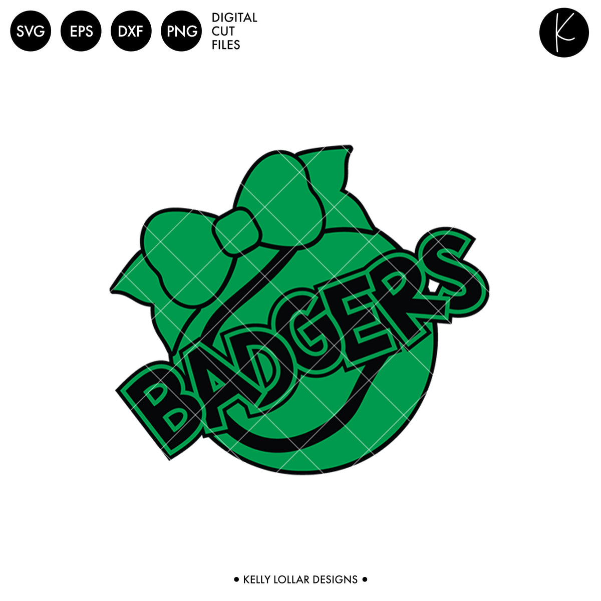 Badgers Tennis Bundle | SVG DXF EPS PNG Cut Files