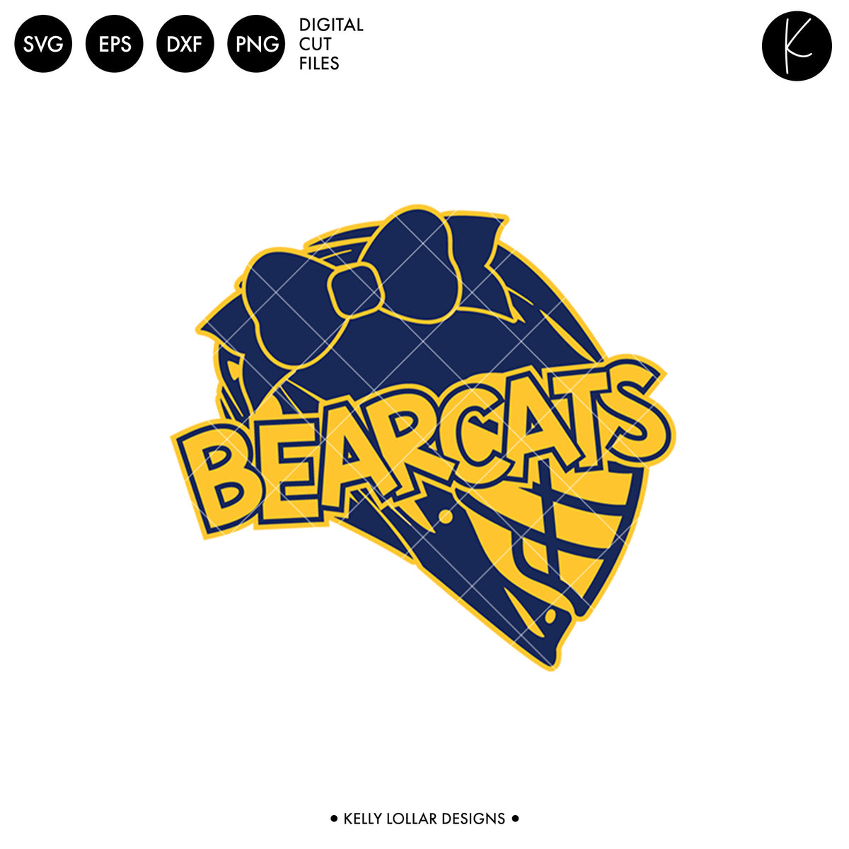 Bearcats Lacrosse Bundle | SVG DXF EPS PNG Cut Files