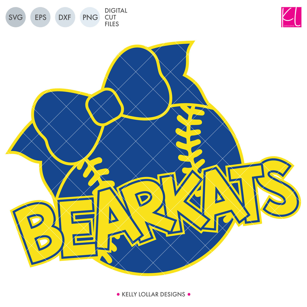 Bearkats Baseball &amp; Softball Bundle | SVG DXF EPS PNG Cut Files