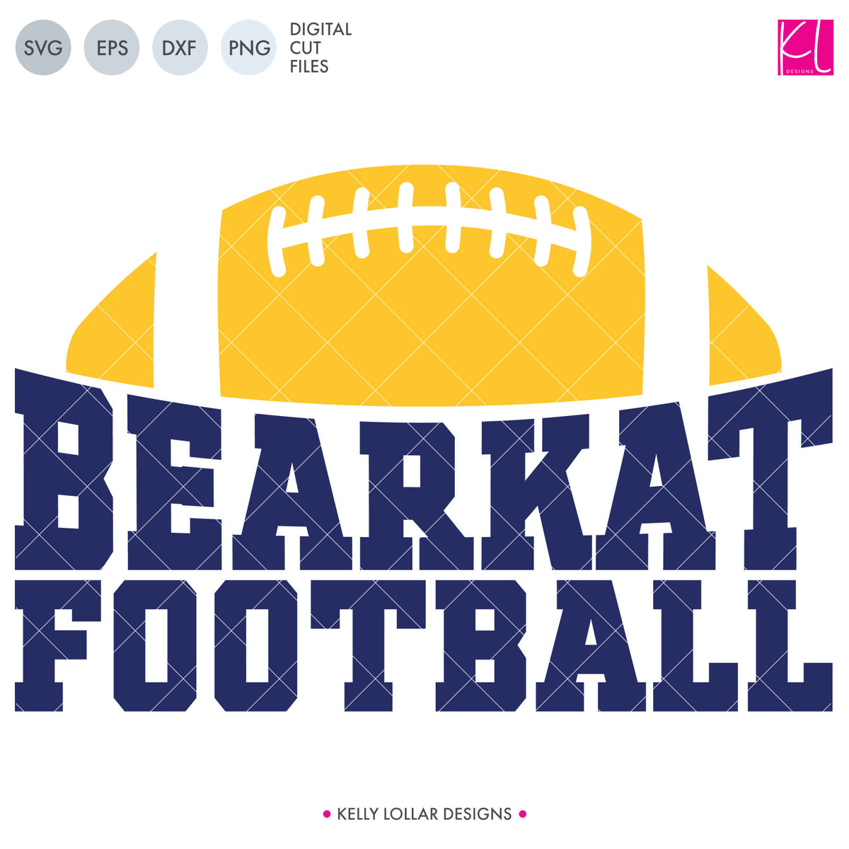Bearkats Football Bundle | SVG DXF EPS PNG Cut Files
