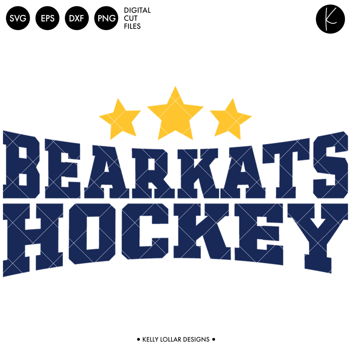 Bearkats Hockey Bundle | SVG DXF EPS PNG Cut Files