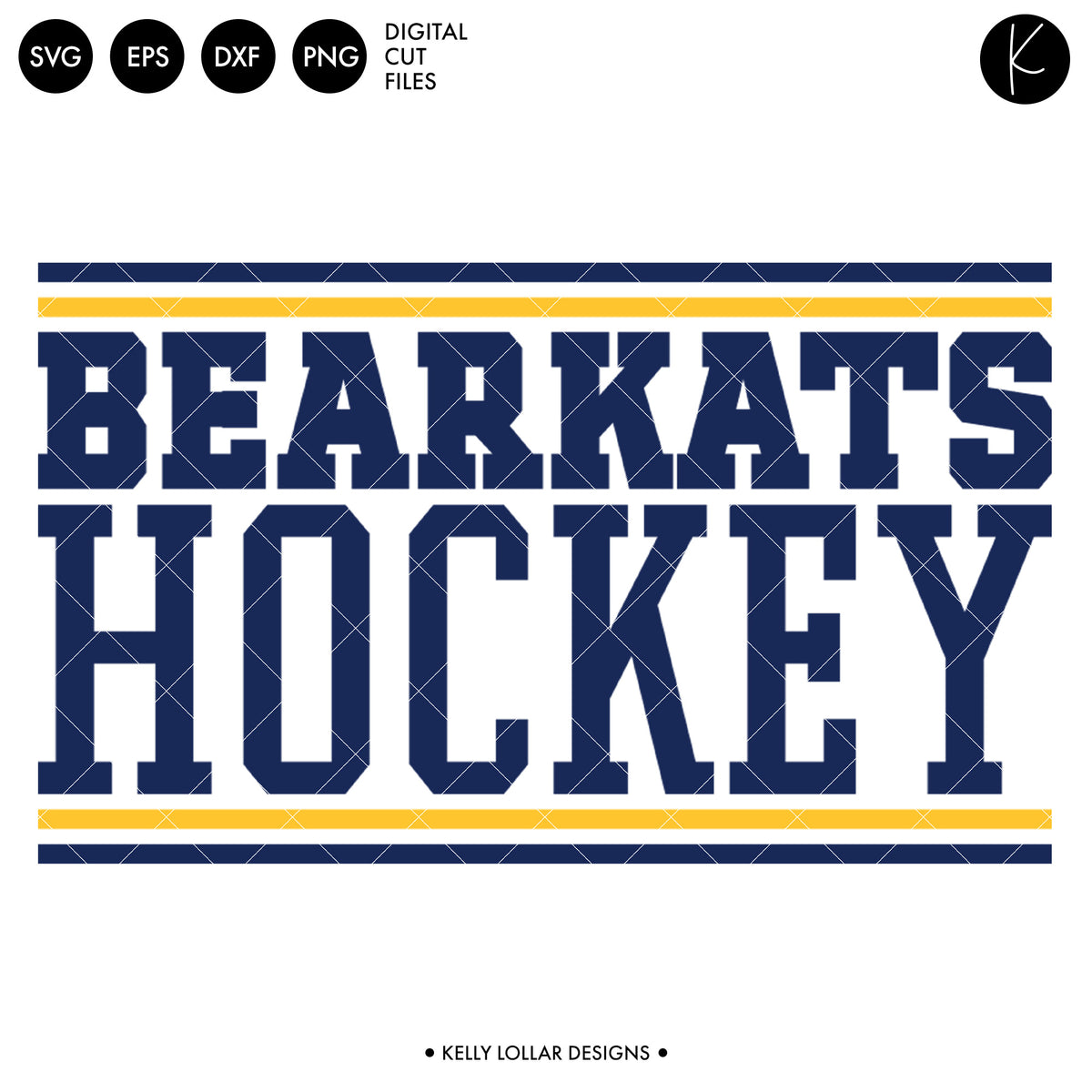 Bearkats Hockey Bundle | SVG DXF EPS PNG Cut Files
