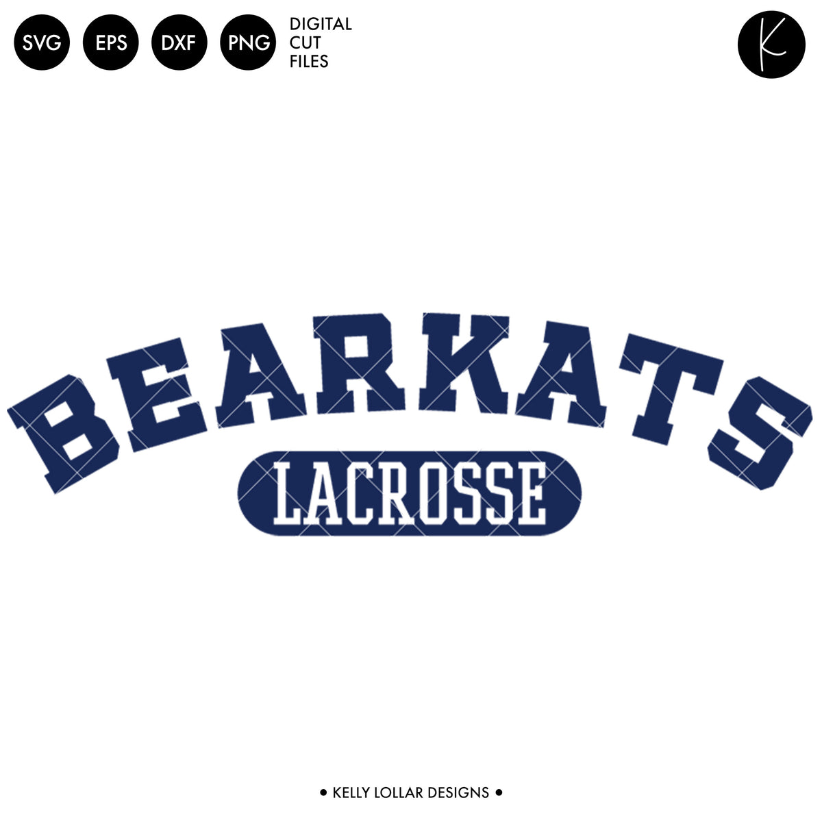 Bearkats Lacrosse Bundle | SVG DXF EPS PNG Cut Files