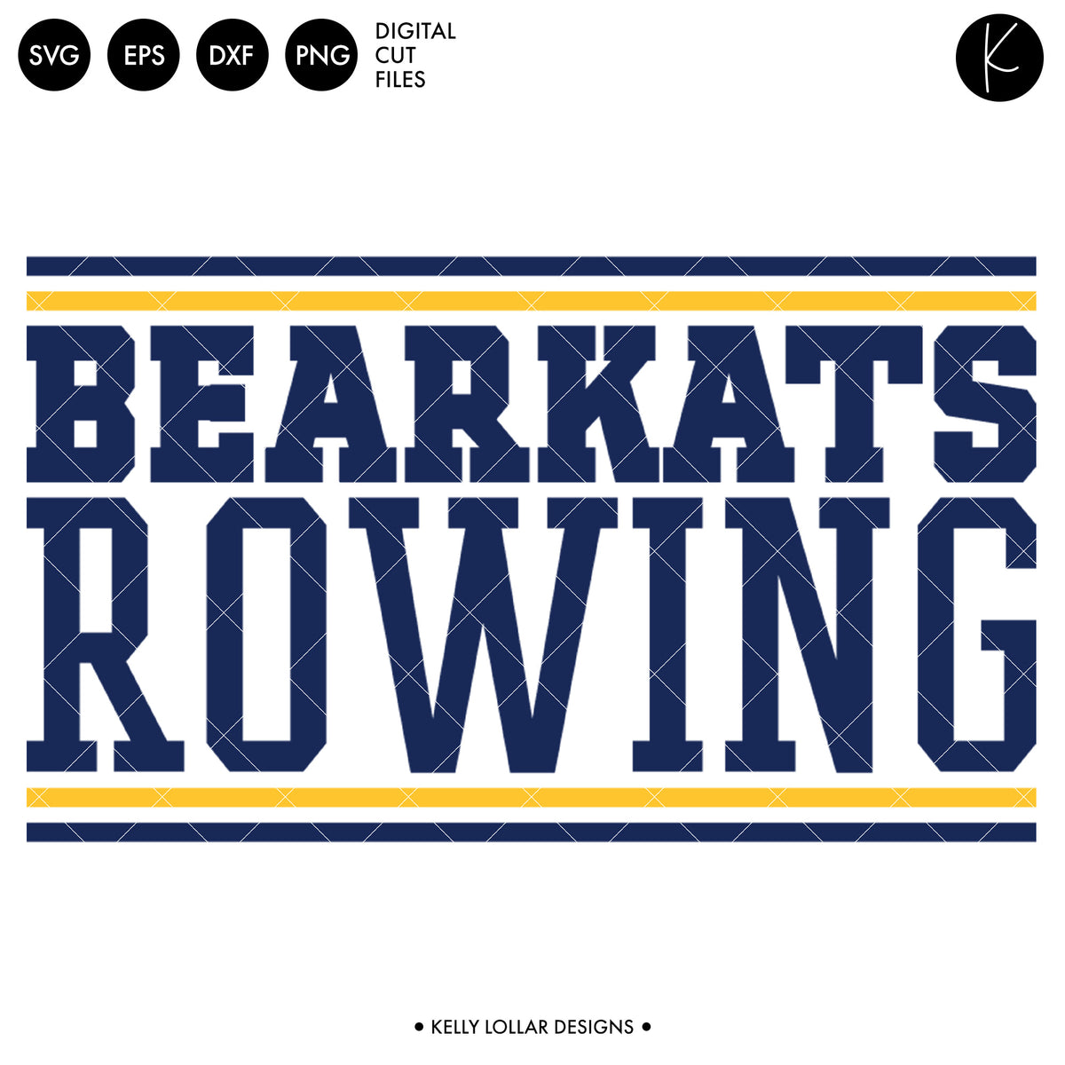 Bearkats Rowing Crew Bundle | SVG DXF EPS PNG Cut Files