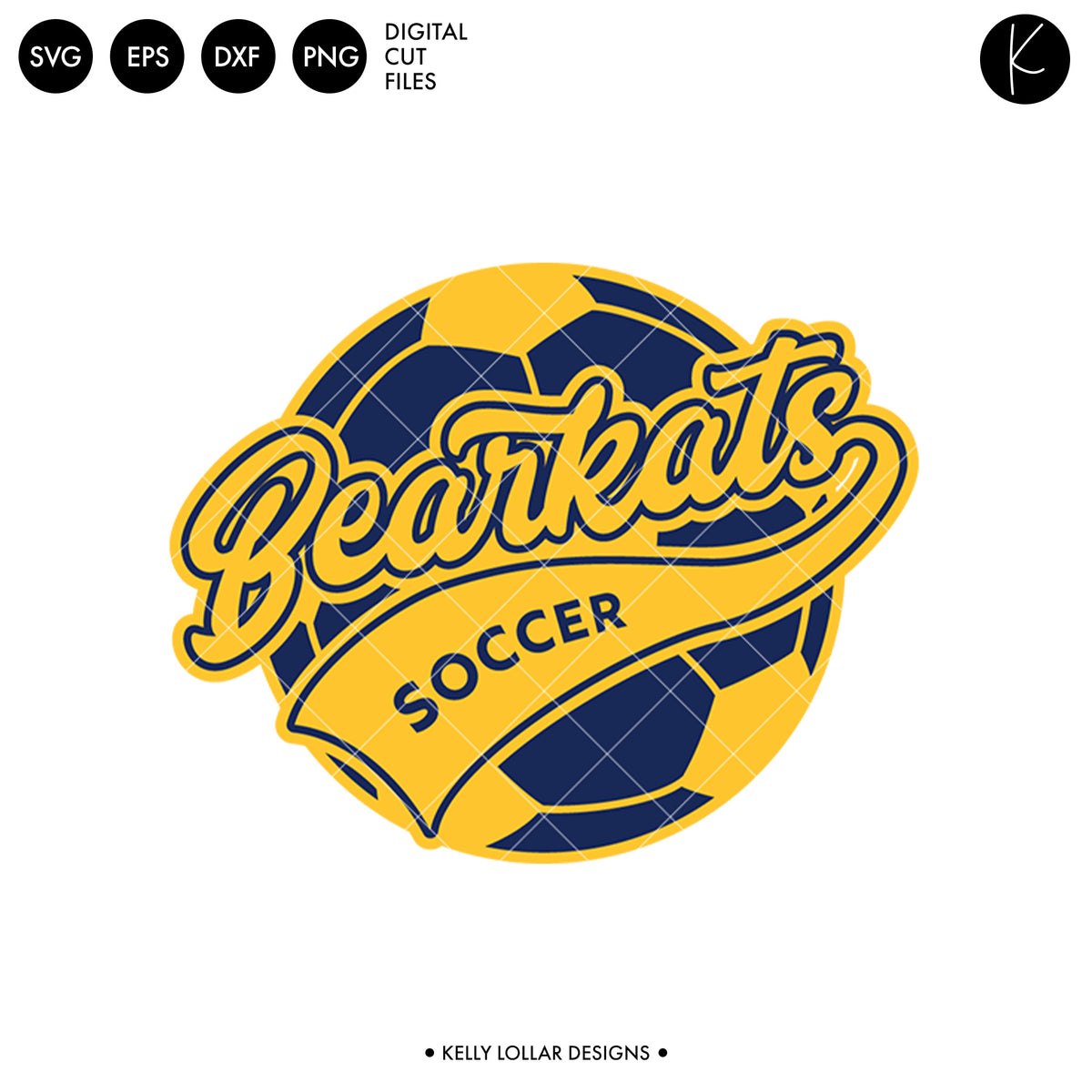 Bearkats Soccer and Football Bundle | SVG DXF EPS PNG Cut Files