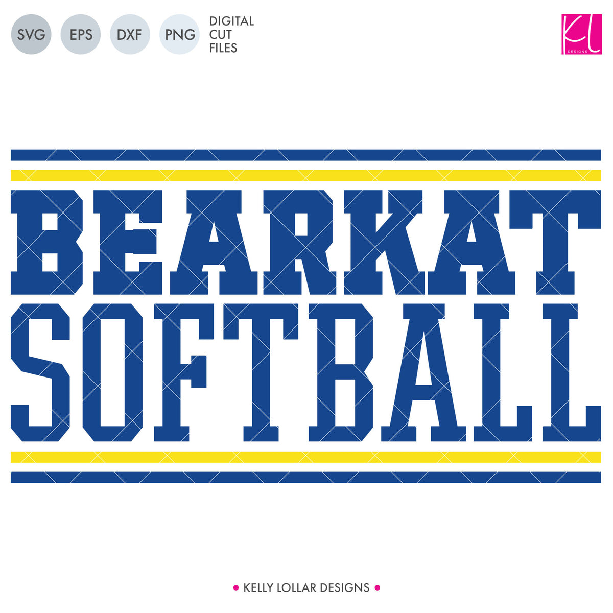 Bearkats Baseball &amp; Softball Bundle | SVG DXF EPS PNG Cut Files
