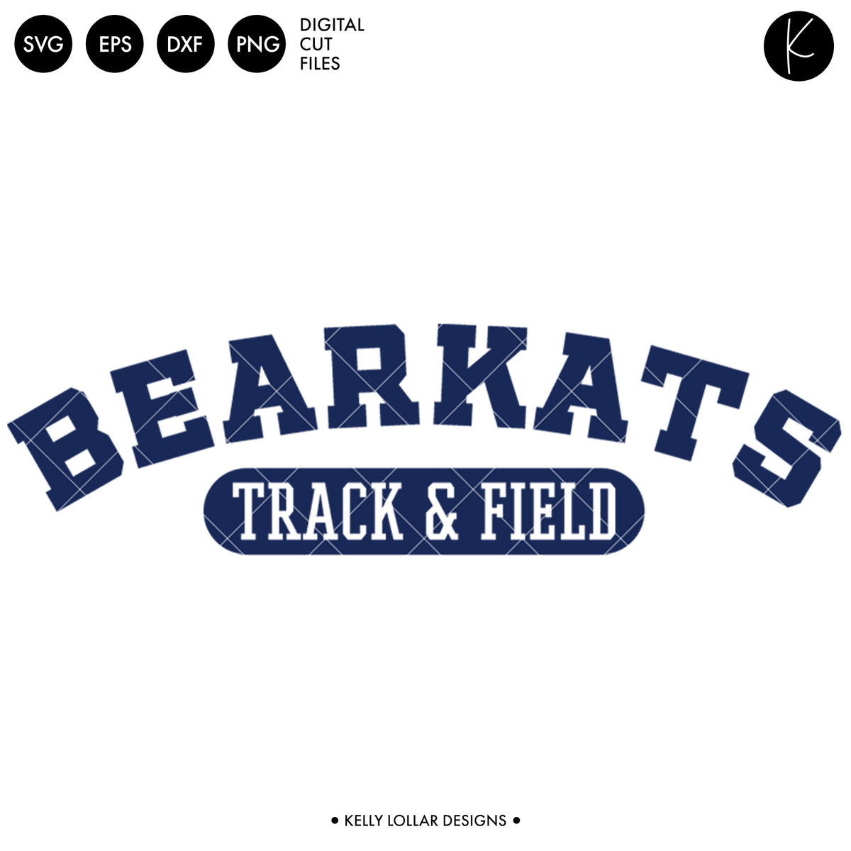 Bearkats Track &amp; Field Bundle | SVG DXF EPS PNG Cut Files