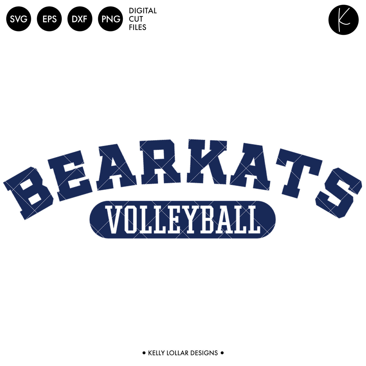 Bearkats Volleyball Bundle | SVG DXF EPS PNG Cut Files