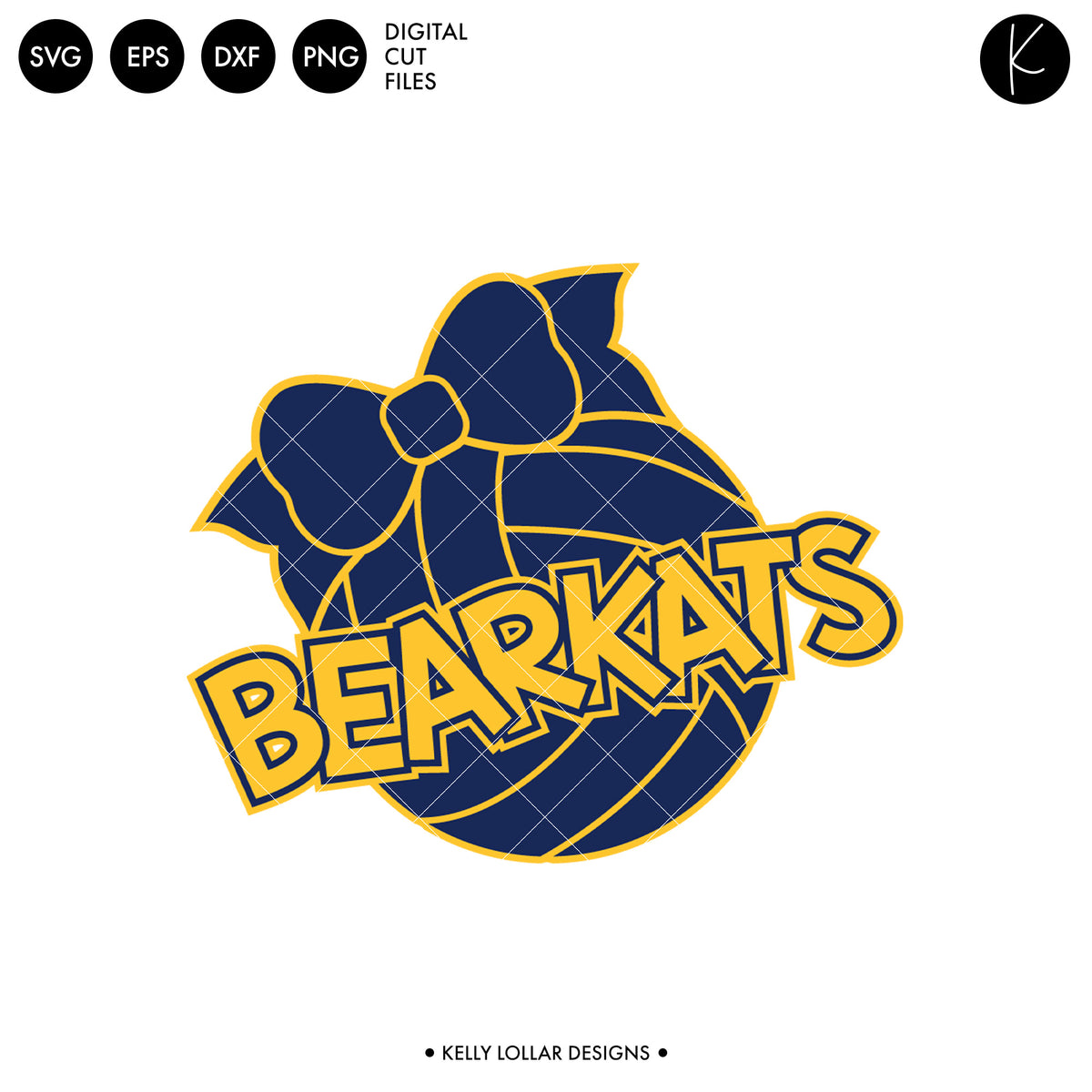 Bearkats Volleyball Bundle | SVG DXF EPS PNG Cut Files