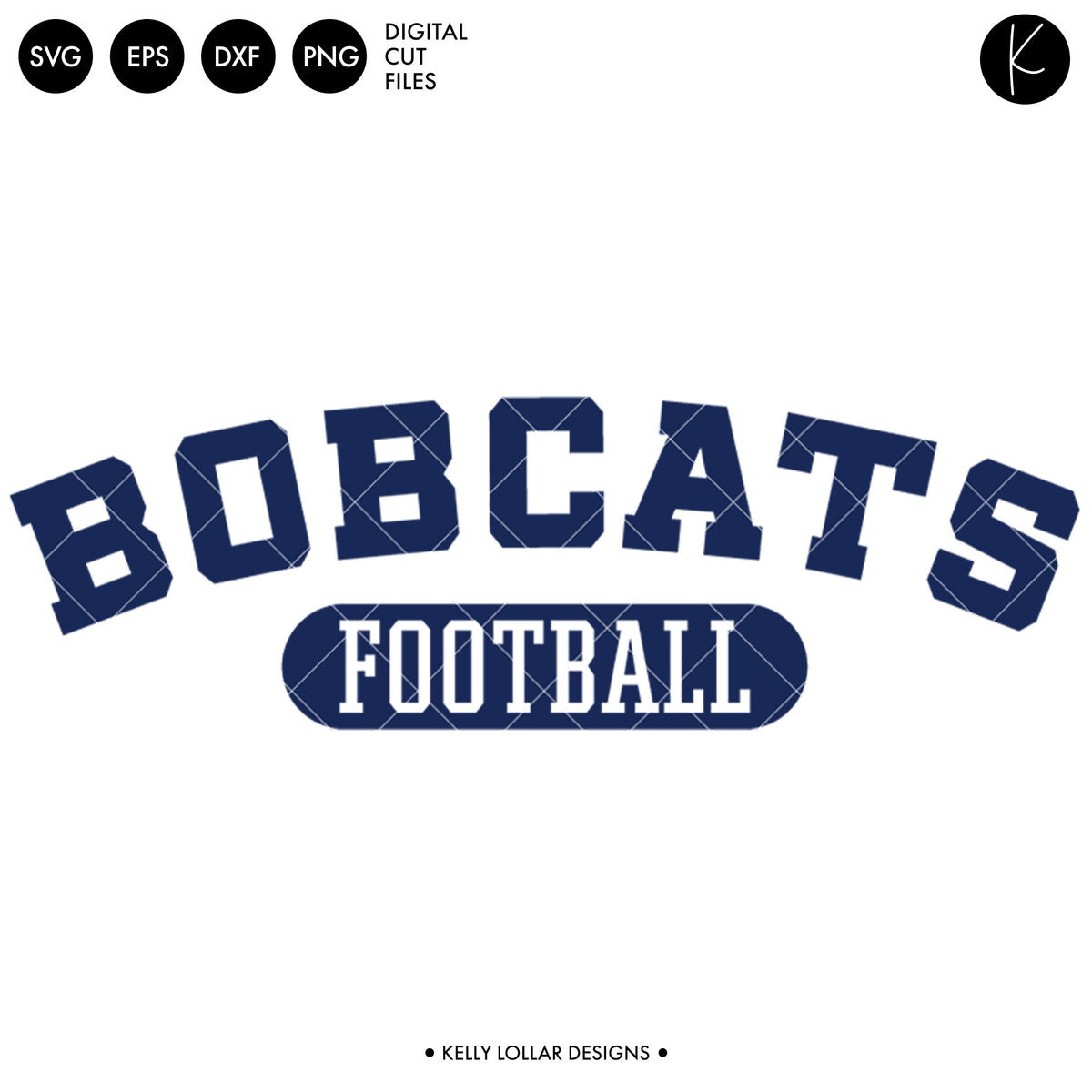 Bobcats Soccer and Football Bundle | SVG DXF EPS PNG Cut Files