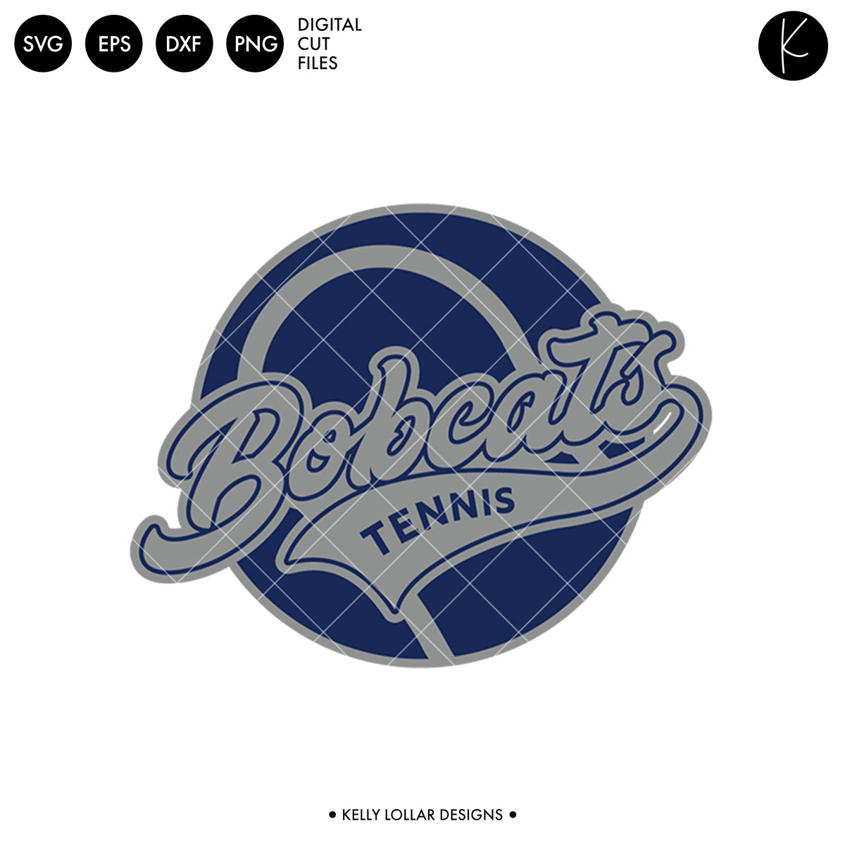 Bobcats Tennis Bundle | SVG DXF EPS PNG Cut Files