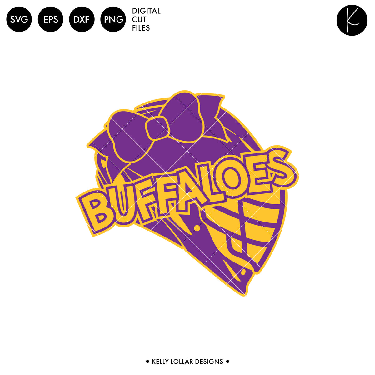 Buffaloes Lacrosse Bundle | SVG DXF EPS PNG Cut Files