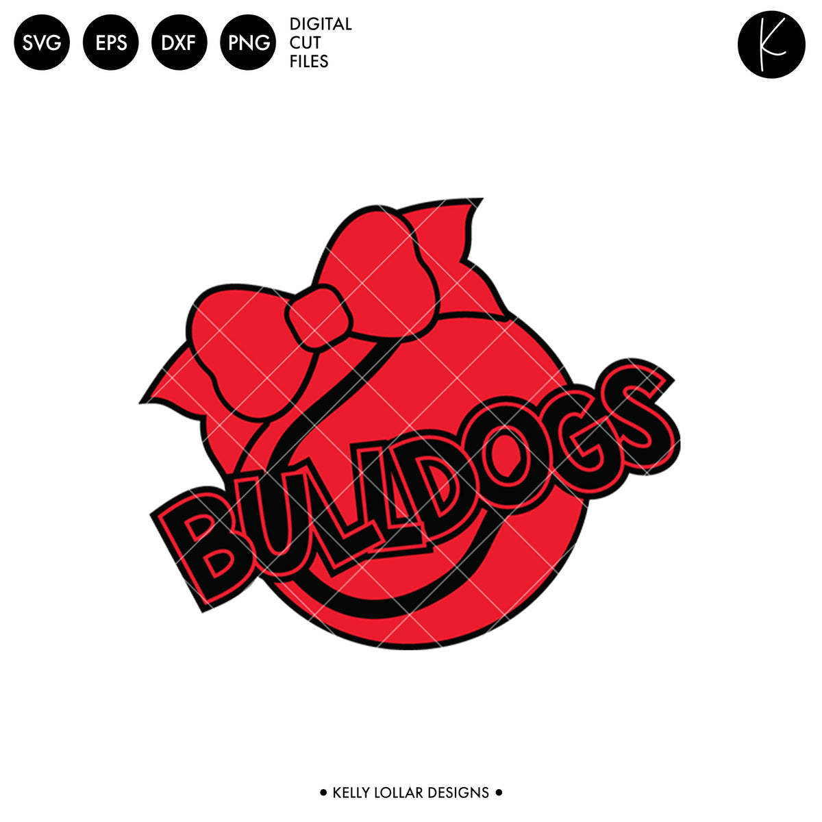Bulldogs Tennis Bundle | SVG DXF EPS PNG Cut Files