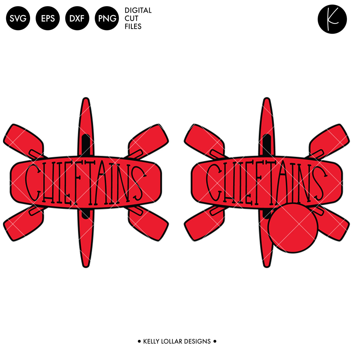 Chieftains Rowing Crew Bundle | SVG DXF EPS PNG Cut Files