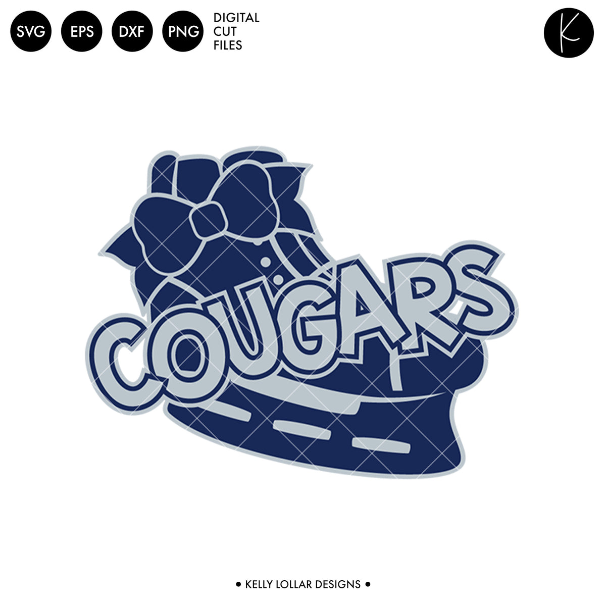 Cougars Hockey Bundle | SVG DXF EPS PNG Cut Files