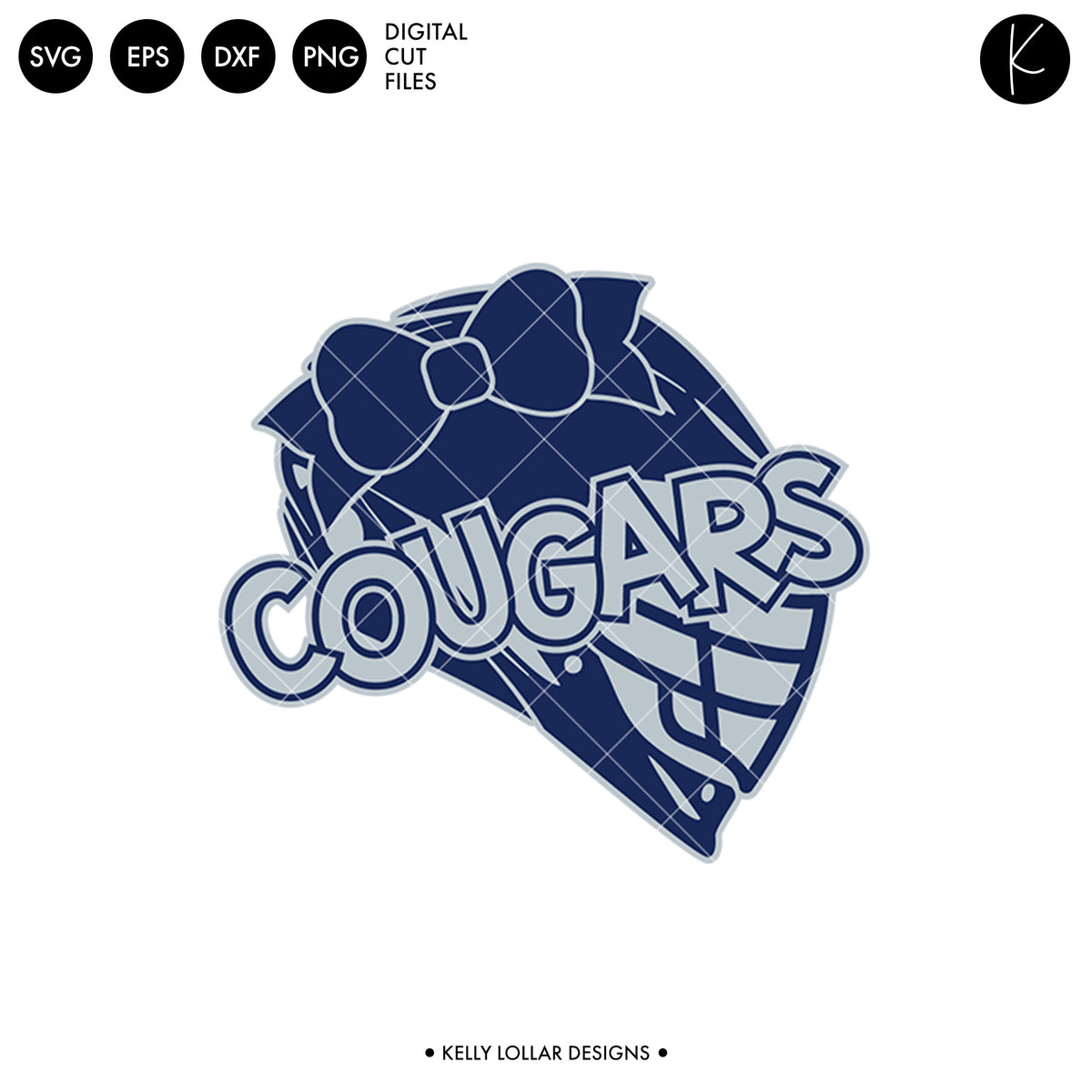 Cougars Lacrosse Bundle | SVG DXF EPS PNG Cut Files