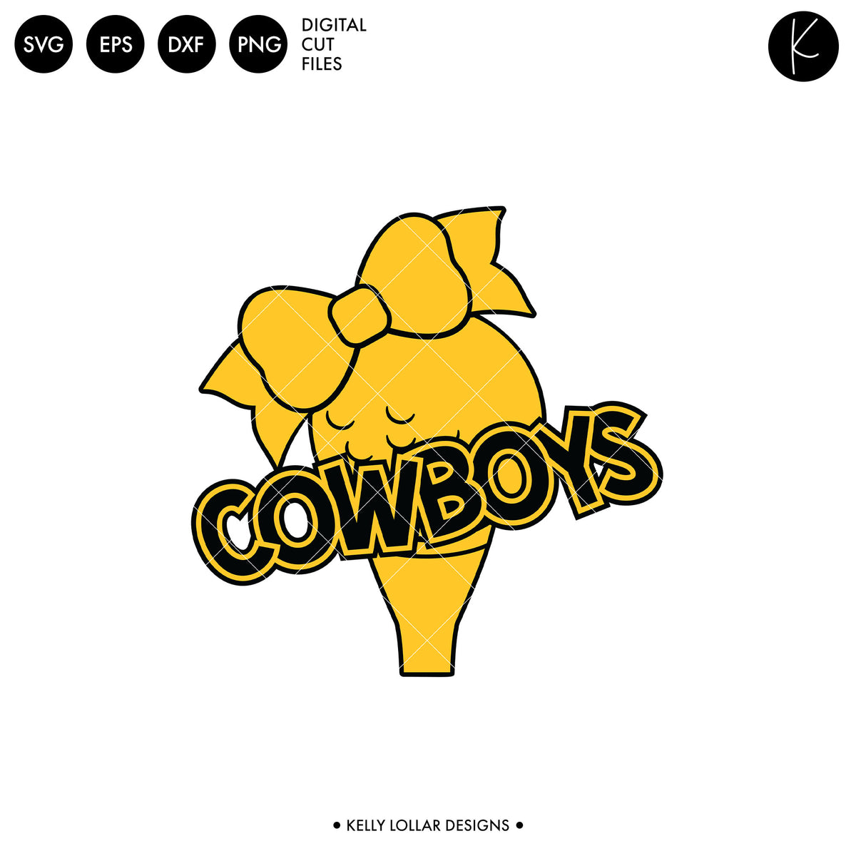 Cowboys &amp; Cowgirls Golf Bundle | SVG DXF EPS PNG Cut Files