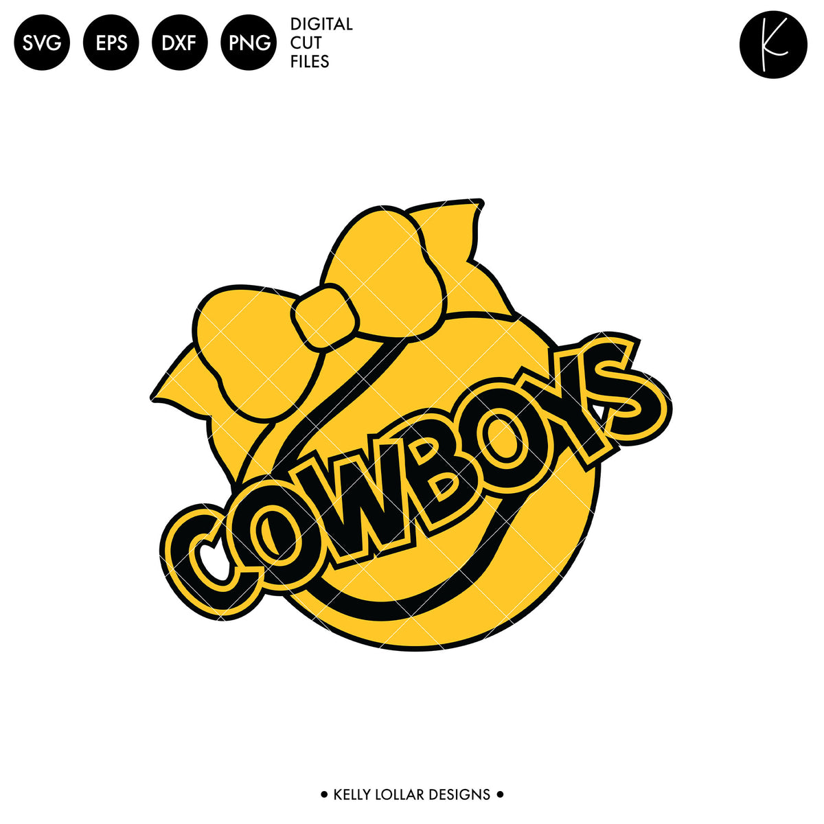 Cowboys &amp; Cowgirls Tennis Bundle | SVG DXF EPS PNG Cut Files