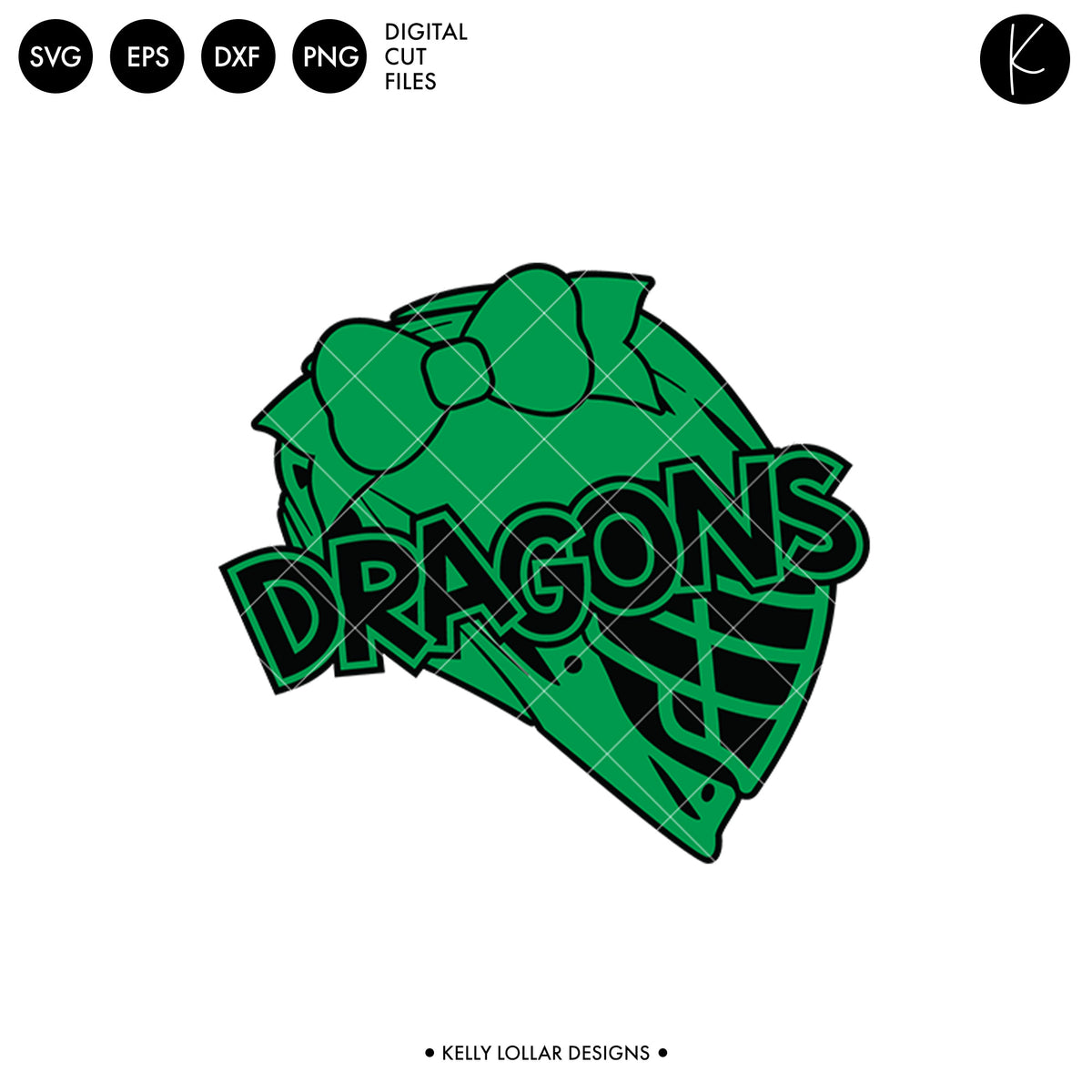 Dragons Lacrosse Bundle | SVG DXF EPS PNG Cut Files