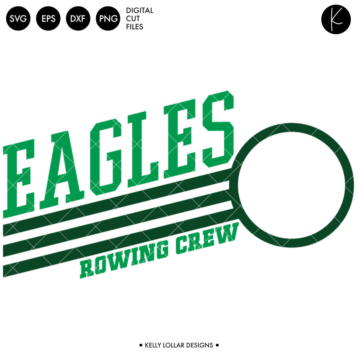 Eagles Rowing Crew Bundle | SVG DXF EPS PNG Cut Files