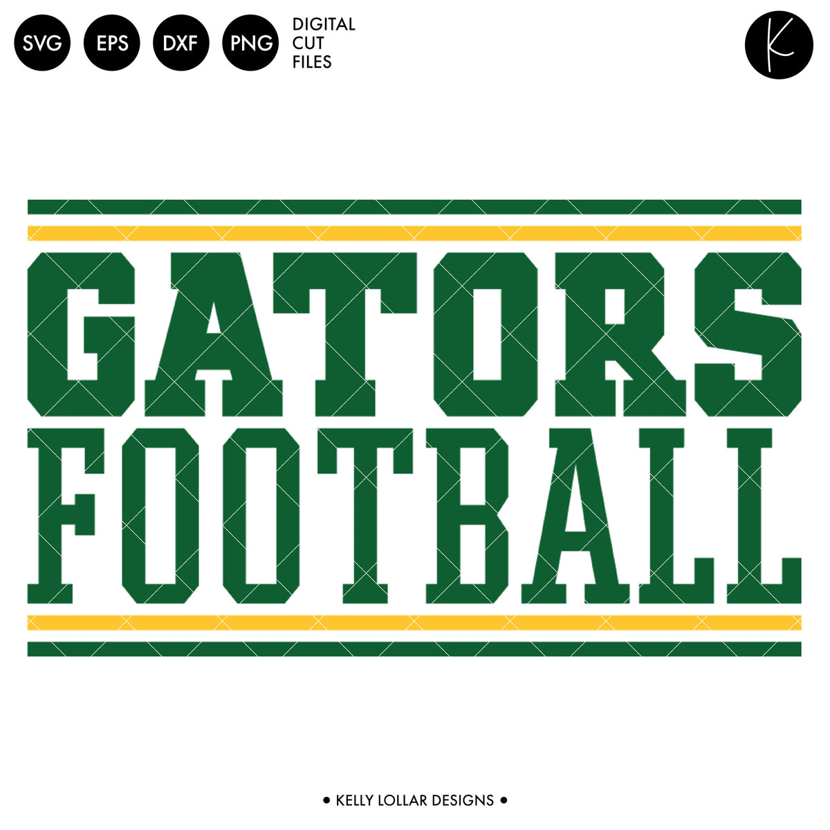 Gators Soccer and Football Bundle | SVG DXF EPS PNG Cut Files