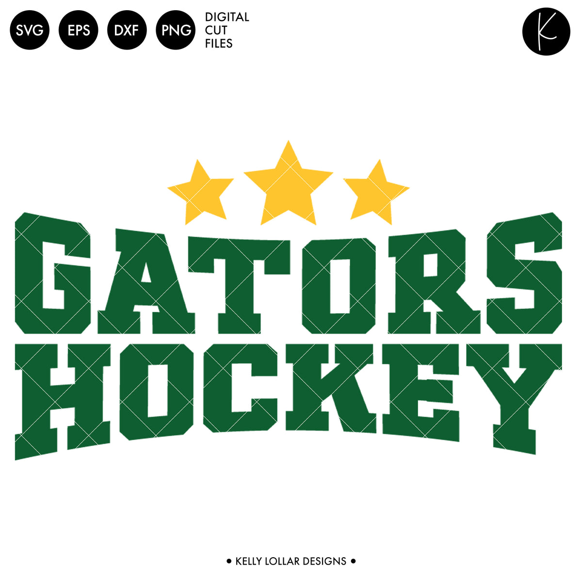 Gators Hockey Bundle | SVG DXF EPS PNG Cut Files