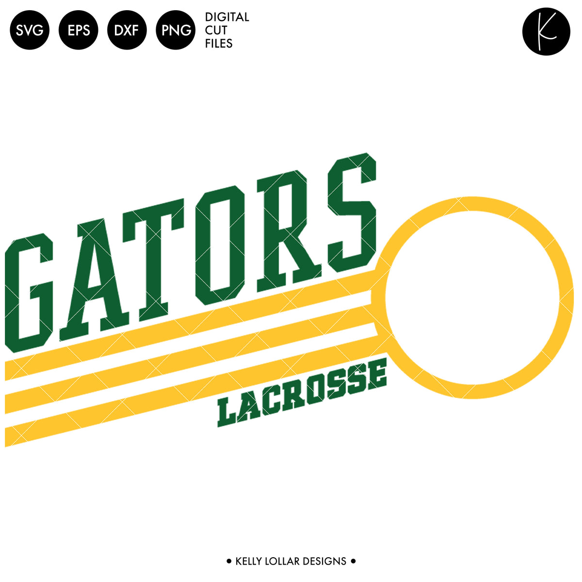 Gators Lacrosse Bundle | SVG DXF EPS PNG Cut Files