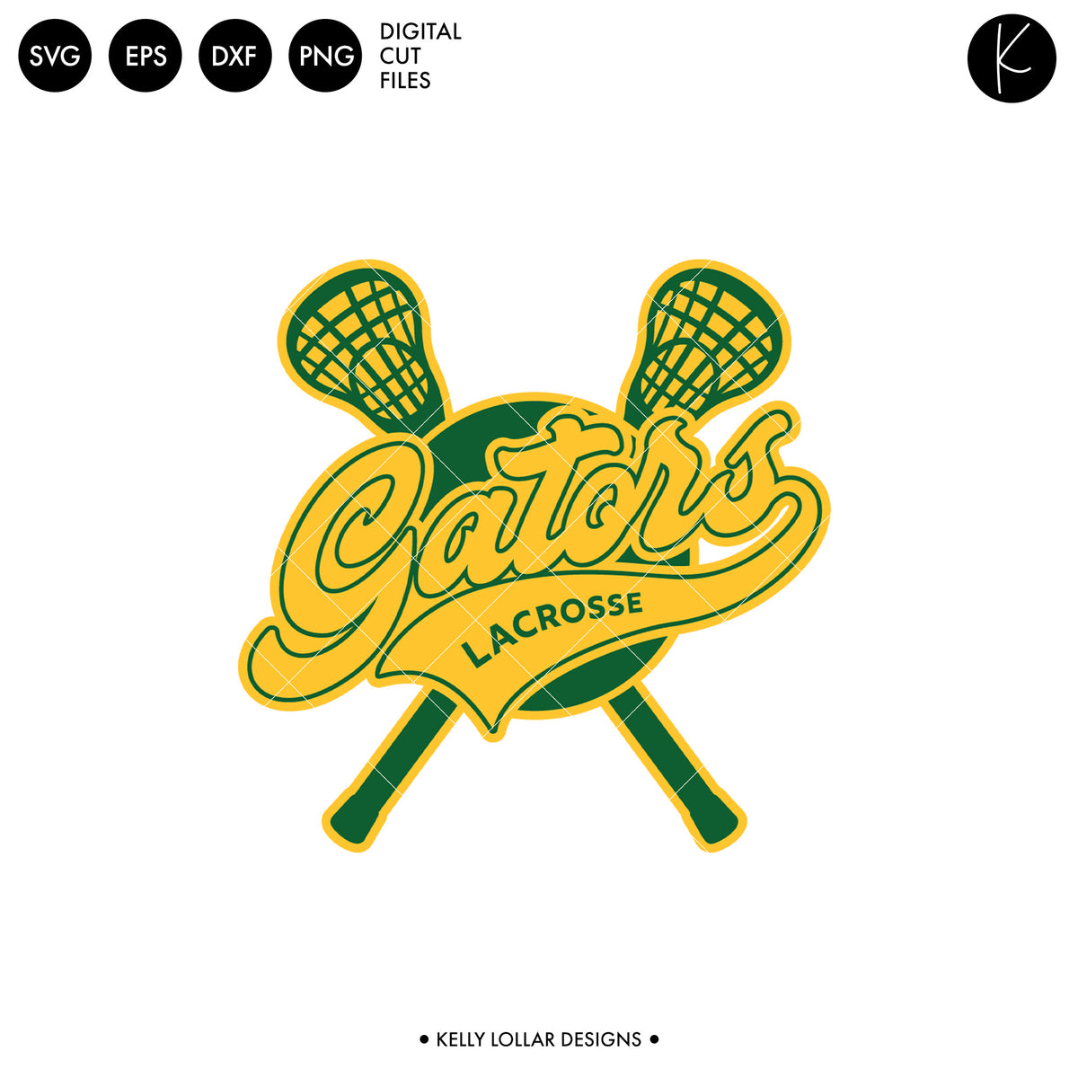Gators Lacrosse Bundle | SVG DXF EPS PNG Cut Files