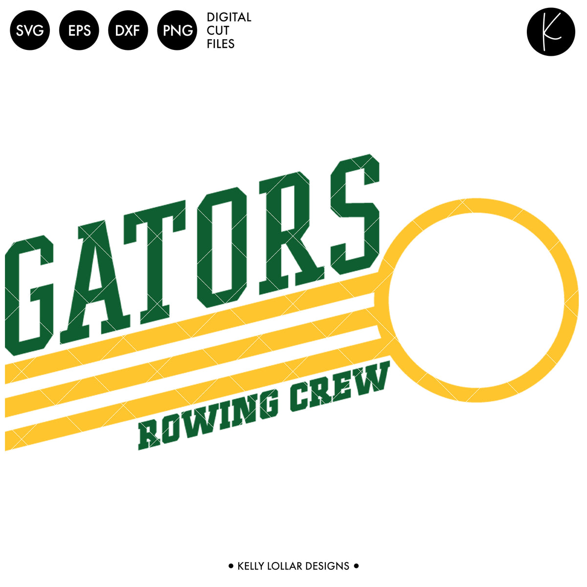 Gators Rowing Crew Bundle | SVG DXF EPS PNG Cut Files