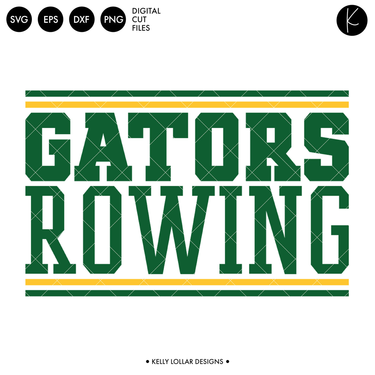 Gators Rowing Crew Bundle | SVG DXF EPS PNG Cut Files