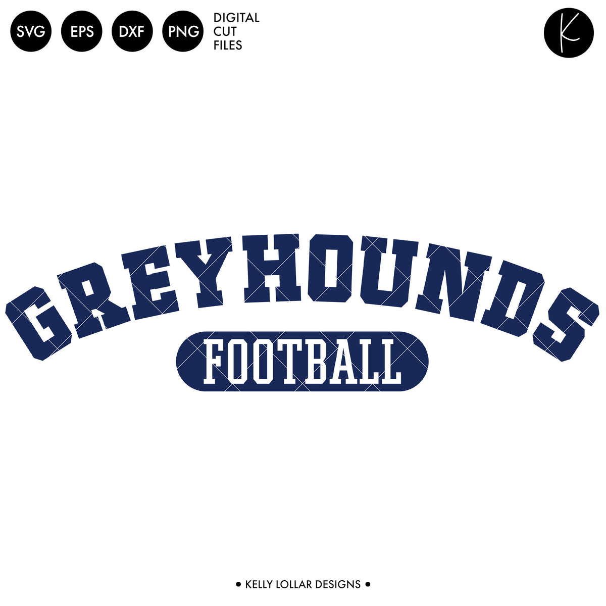 Greyhounds Soccer and Football Bundle | SVG DXF EPS PNG Cut Files
