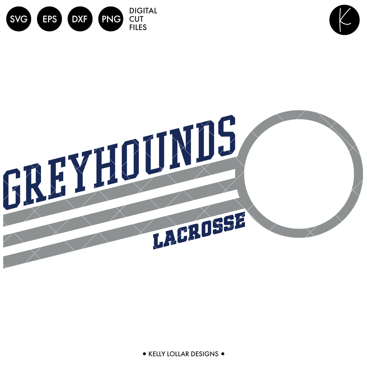 Greyhounds Lacrosse Bundle | SVG DXF EPS PNG Cut Files