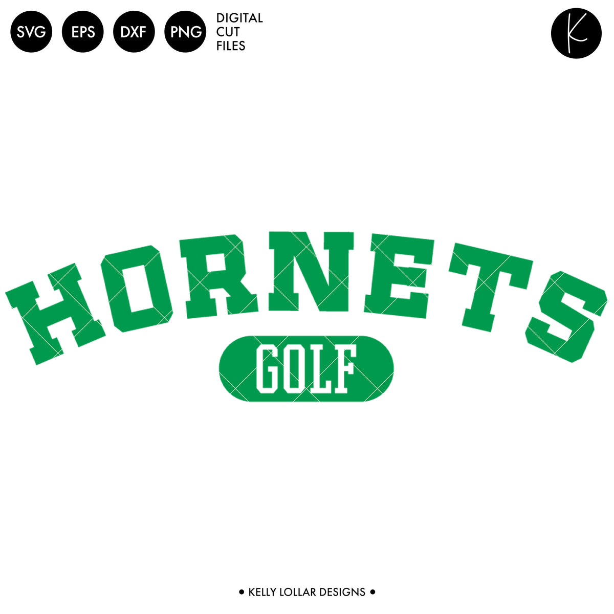 Hornets Golf Bundle | SVG DXF EPS PNG Cut Files