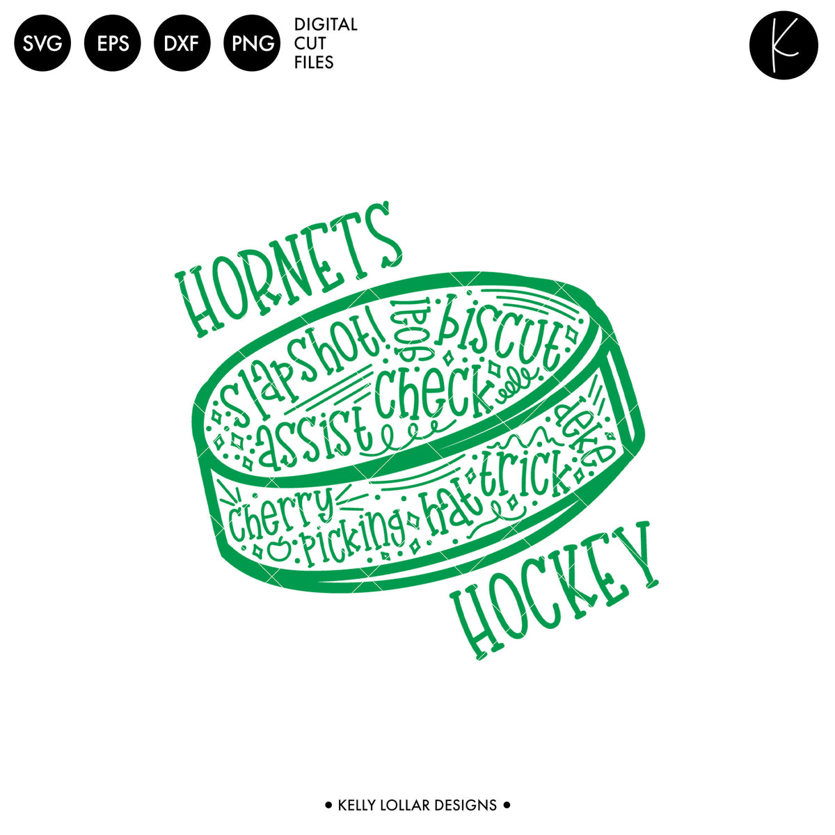 Hornets Hockey Bundle | SVG DXF EPS PNG Cut Files