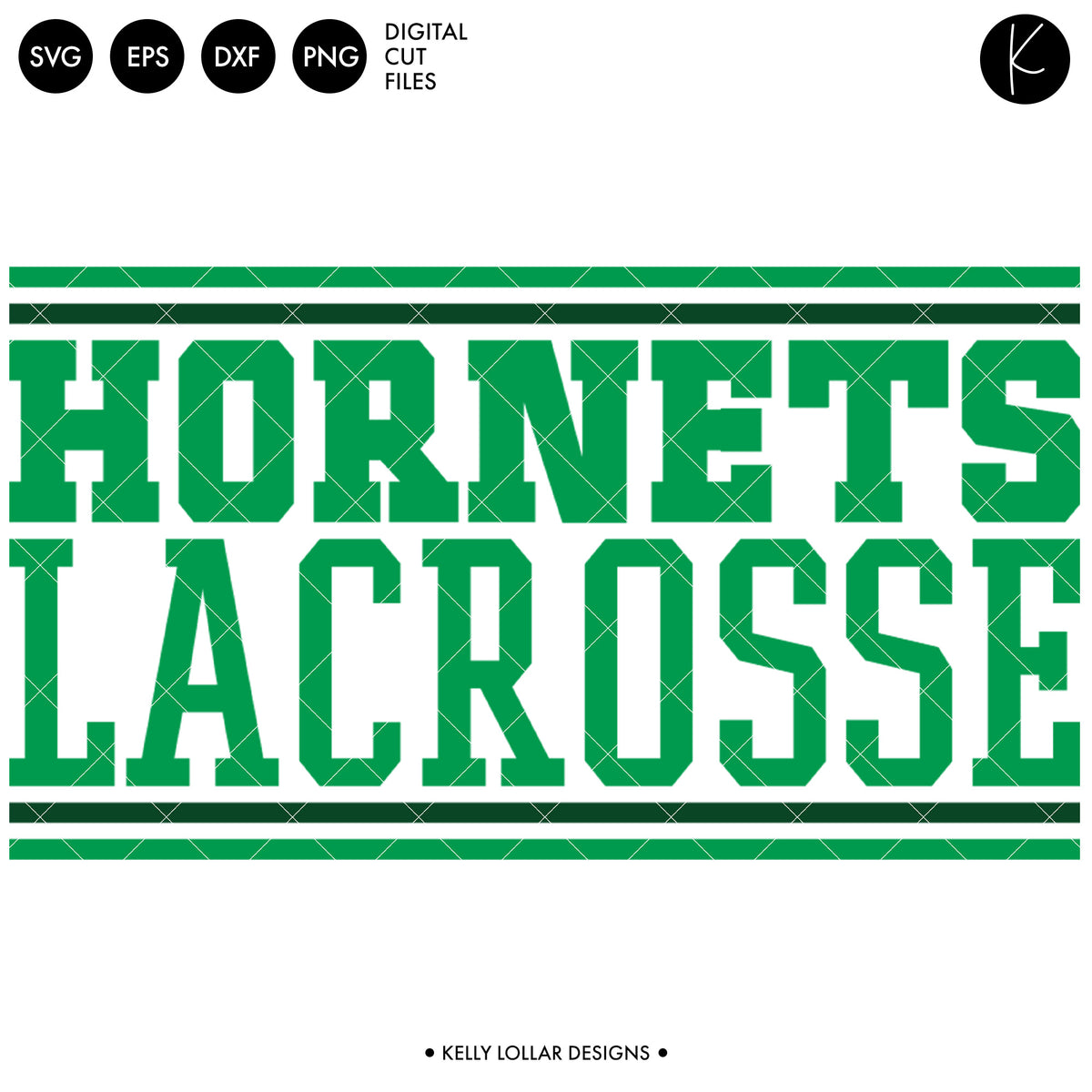 Hornets Lacrosse Bundle | SVG DXF EPS PNG Cut Files