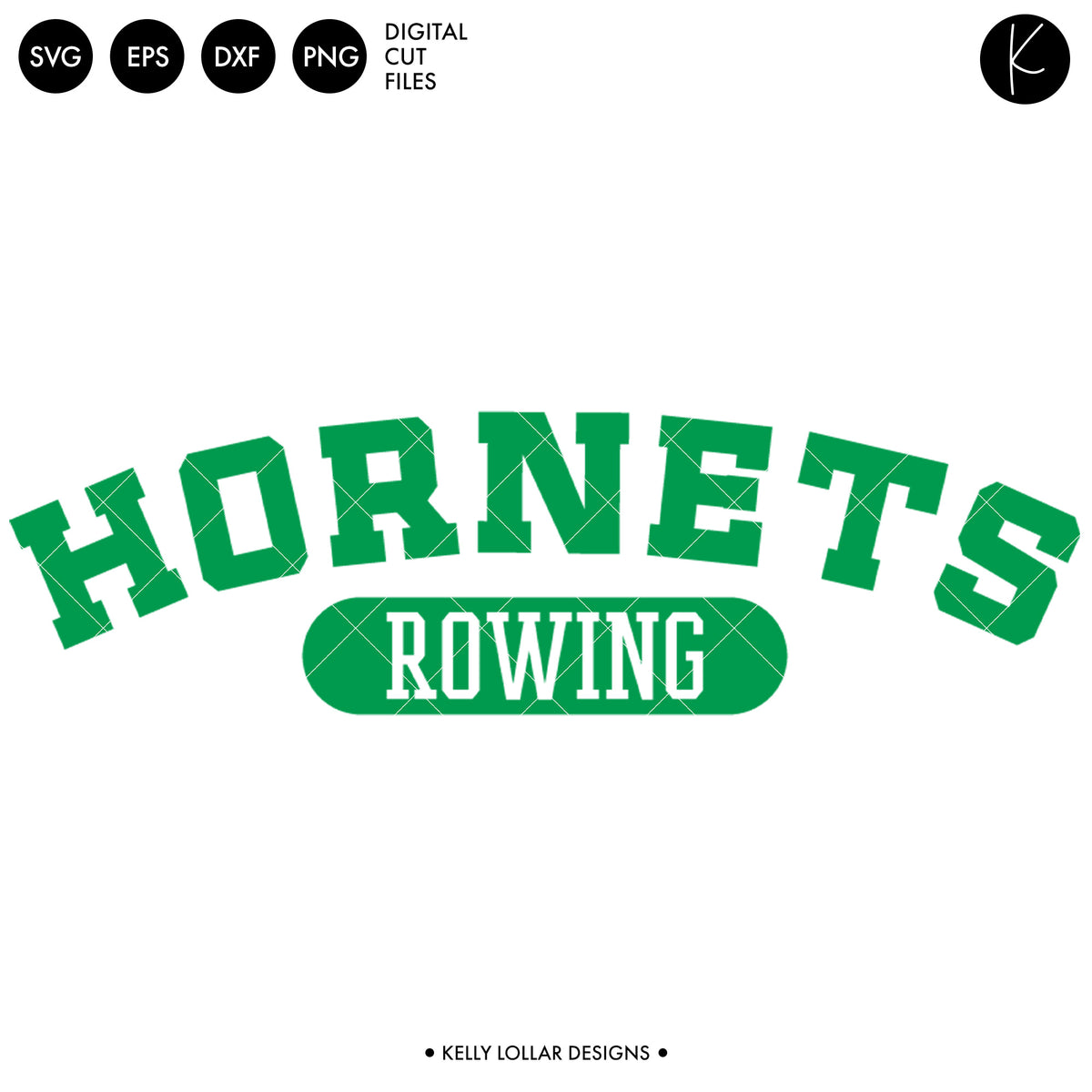 Hornets Rowing Crew Bundle | SVG DXF EPS PNG Cut Files