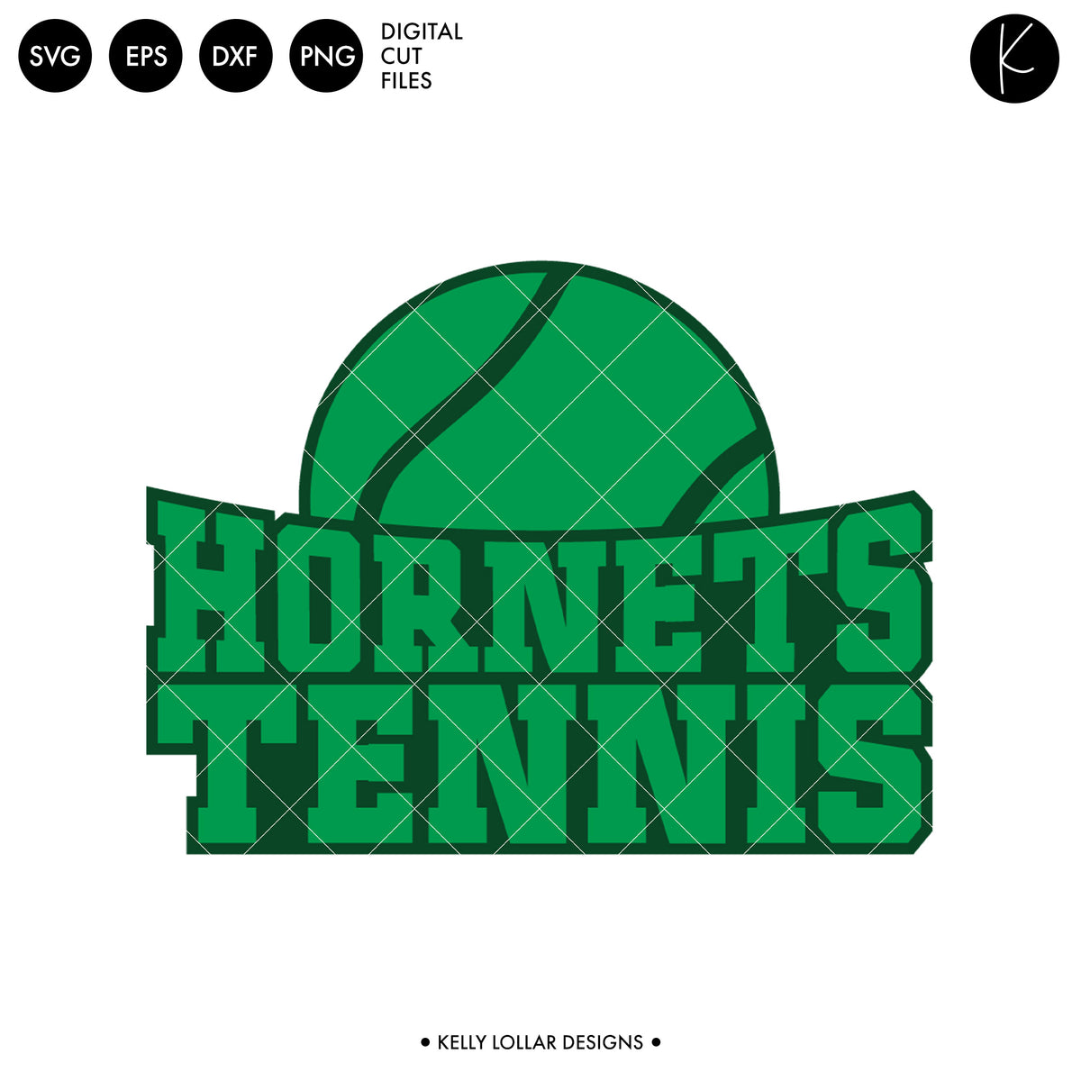 Hornets Tennis Bundle | SVG DXF EPS PNG Cut Files