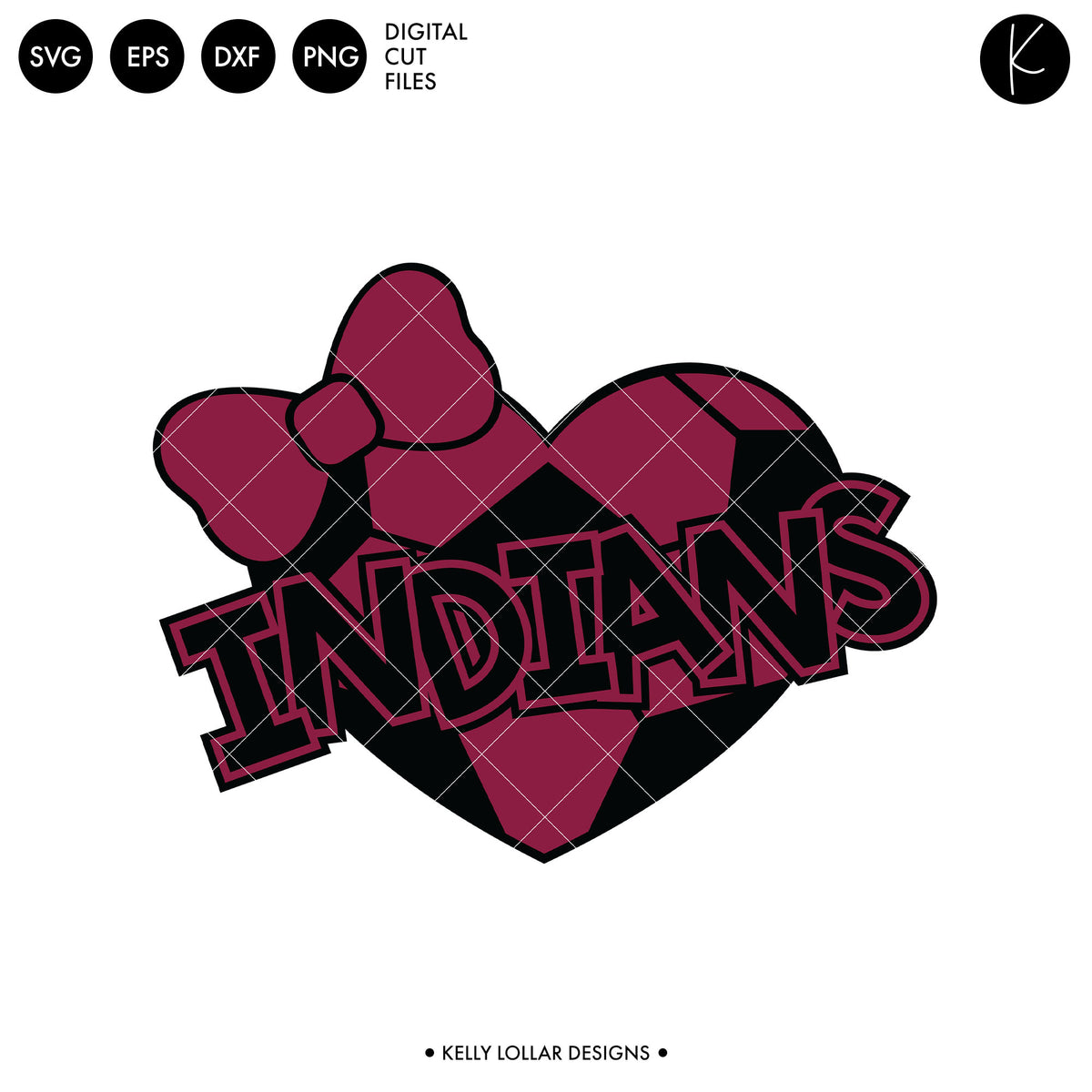 Indians Soccer and Football Bundle | SVG DXF EPS PNG Cut Files