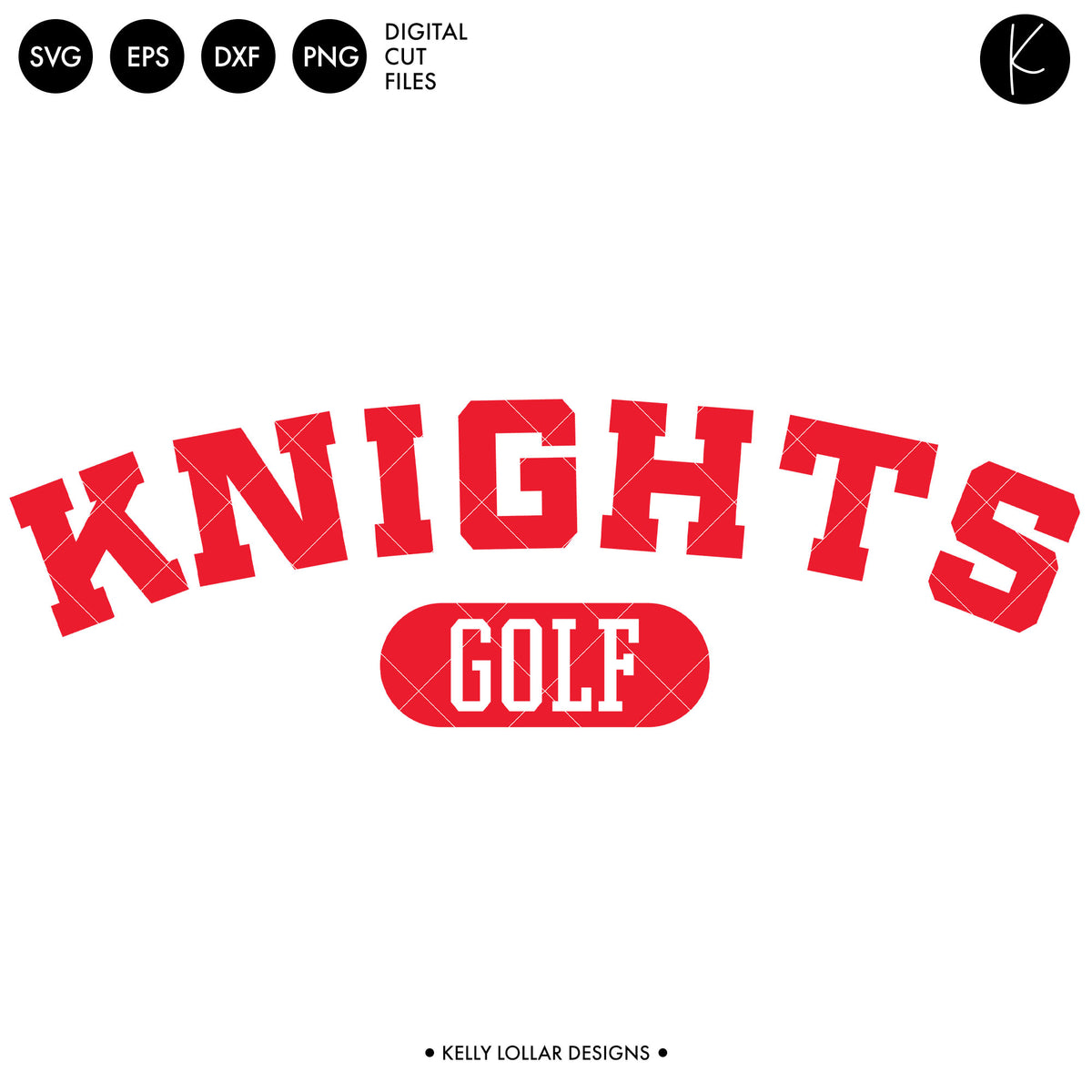 Knights Golf Bundle | SVG DXF EPS PNG Cut Files